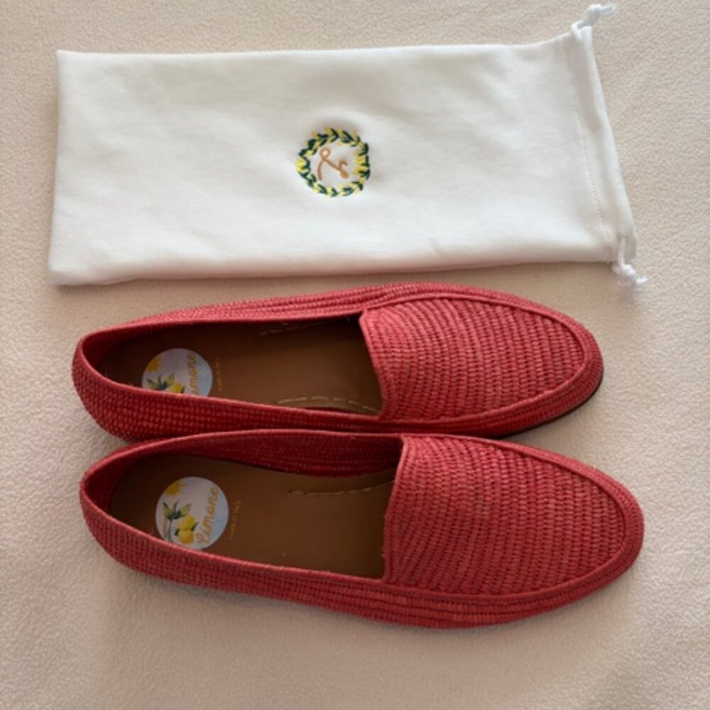 Women Concetto Limone•Vero Cuoio Loafers Donna 9 1/2 Never worn. Made in Italy